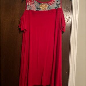 Red Knee length dress
Size XL
Soft cotton/blend
Easy care machine washable
AGB